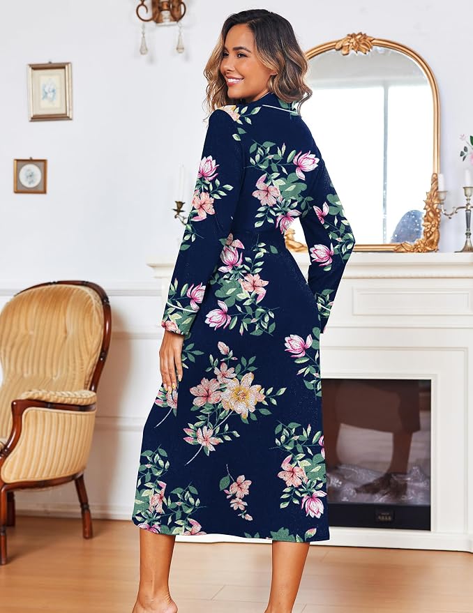 Floral Navy