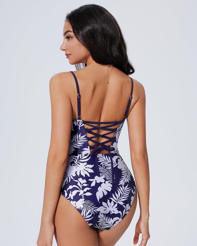 Deep Blue Floral