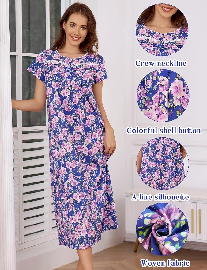 Woven-100% Cotton Pink, Purple, Rose