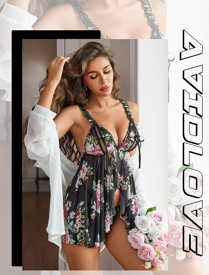 Black Floral