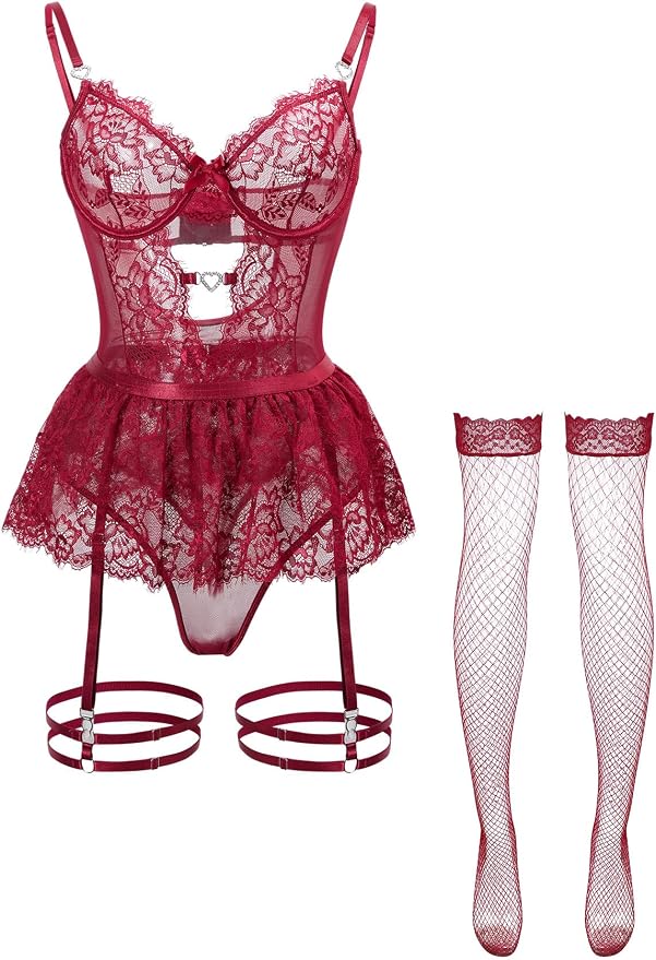 Sheer Wine Red