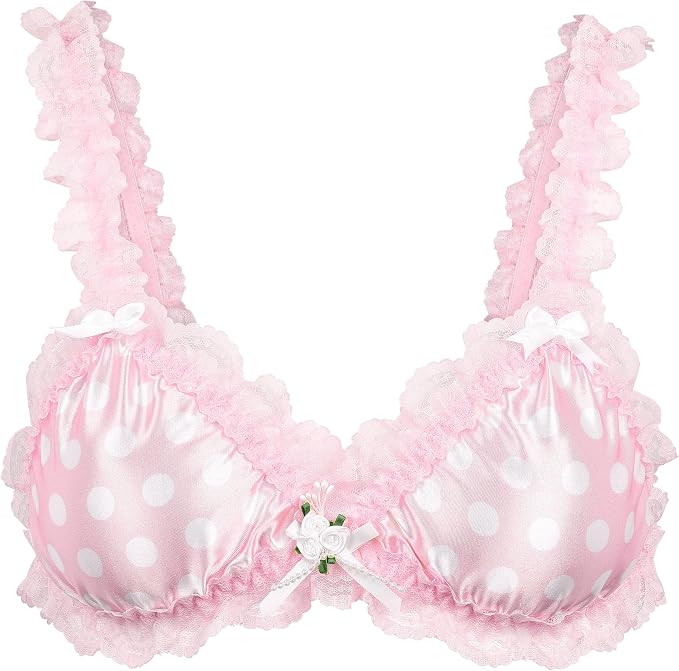 Baby Pink - Polka Dots