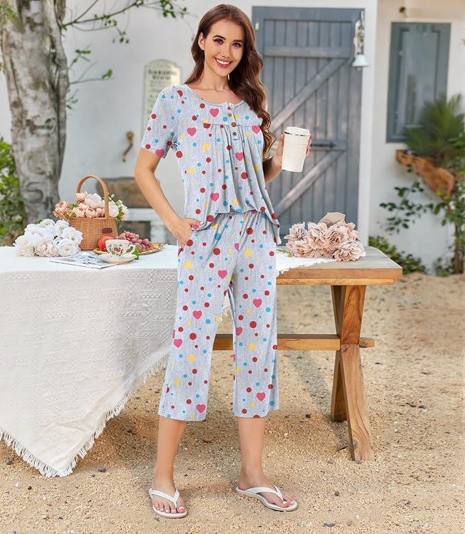 Colorful Polka Dot-grey