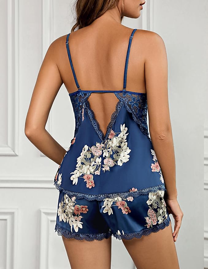 Navy Floral
