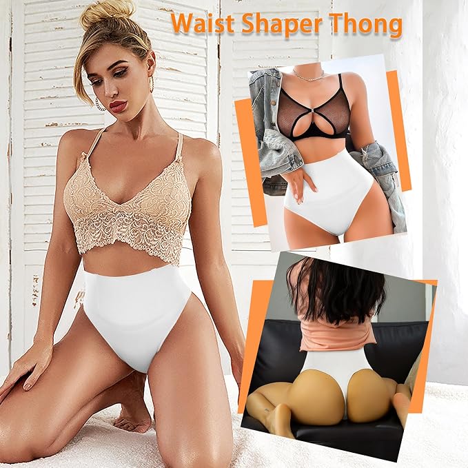 01# White-mid Waisted(has Boning)