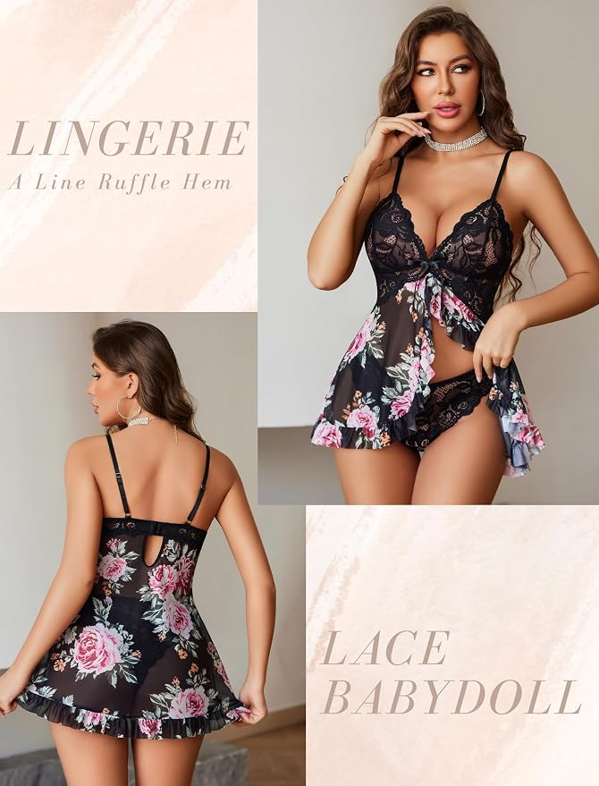 Black Floral