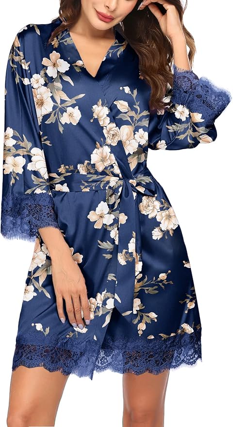 Navy Floral