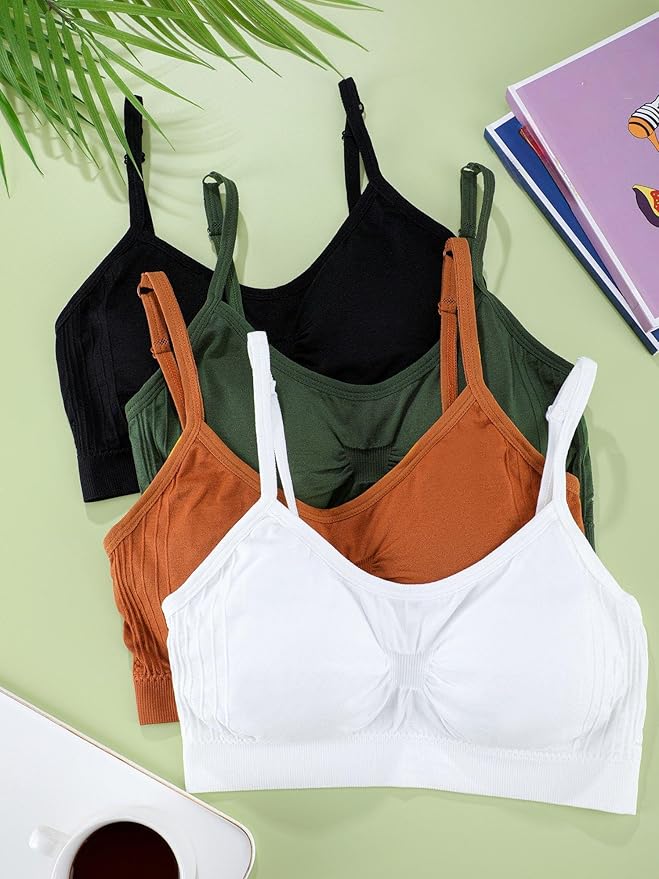 Black, Dark Green, Brown, White