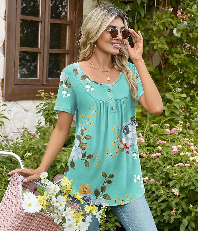 Short Mint Green
