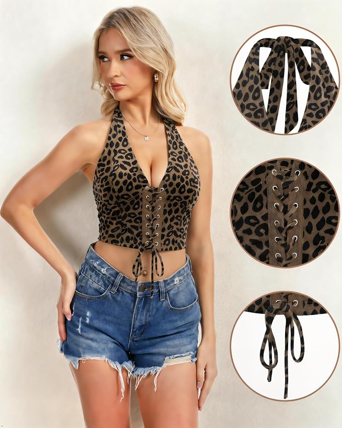 11 Leopard Dark Khaki