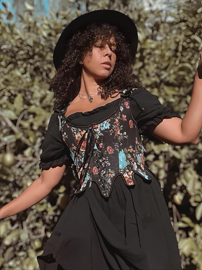 Black Floral