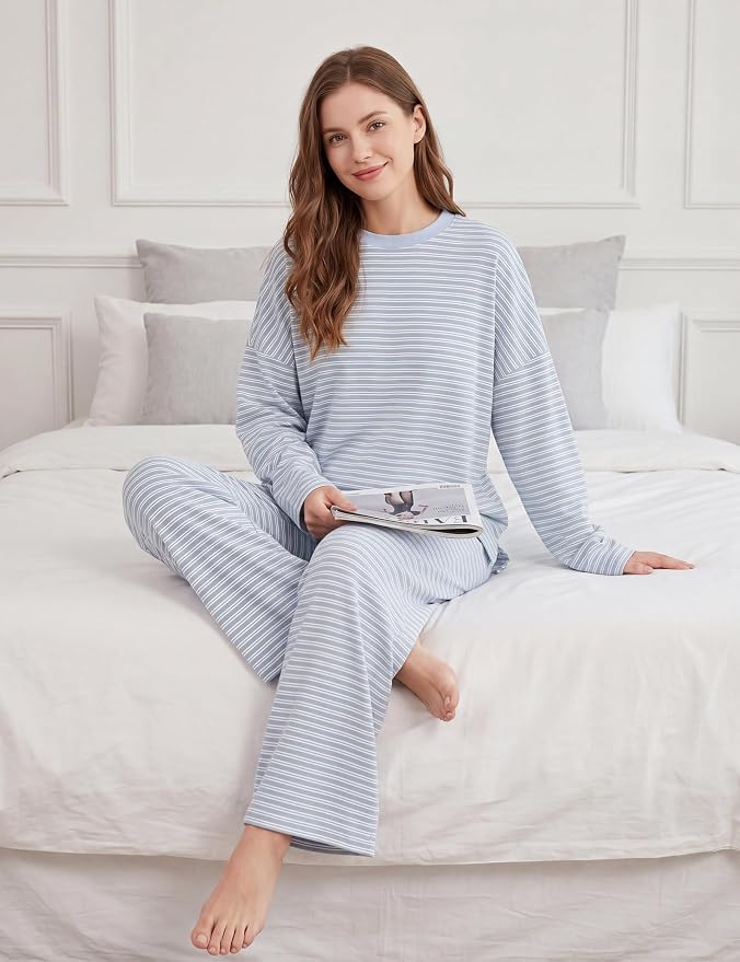Wide Thin Stripe-blue White