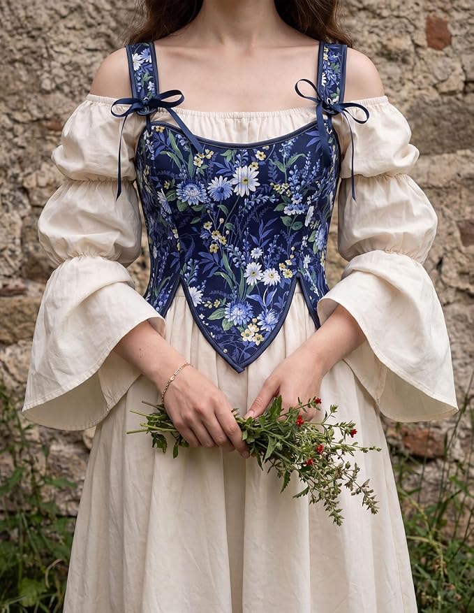 Navy Blue Floral
