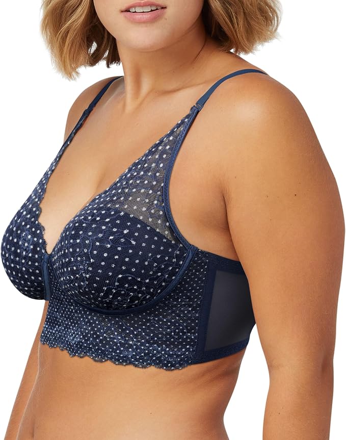 Multi Lucy Dots Print/Navy Eclipse