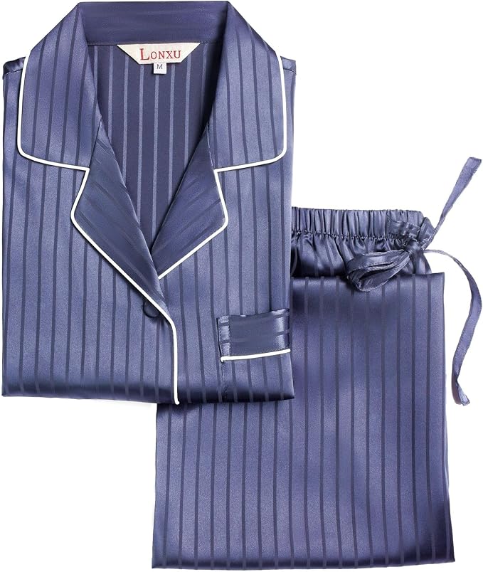 Blue Small Striped