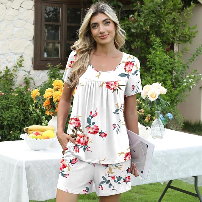 6-floral White