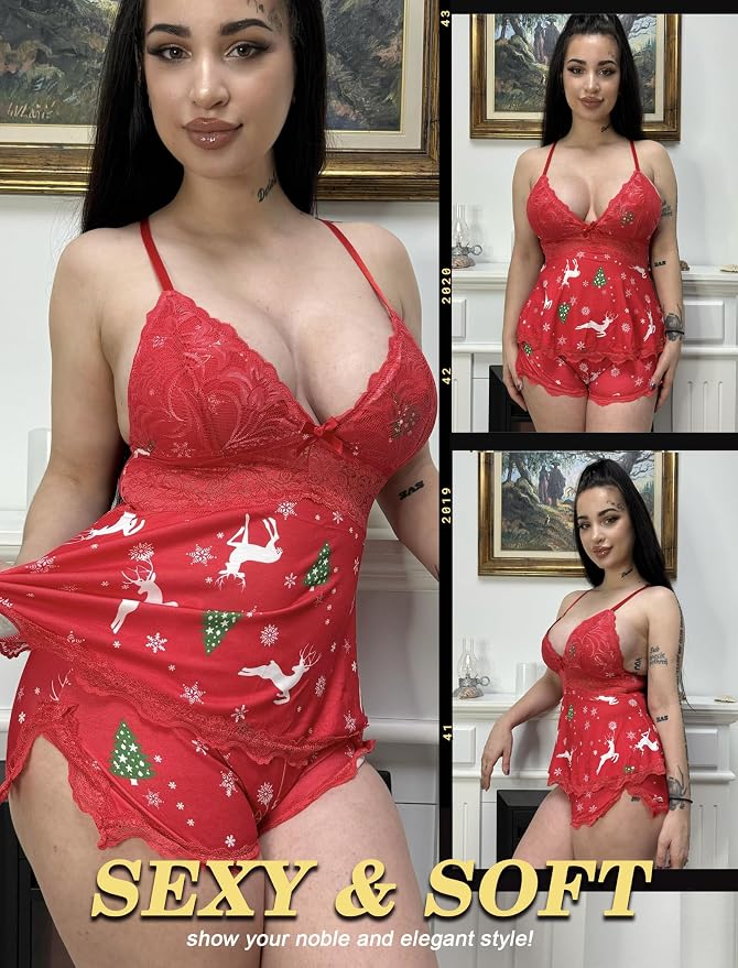 Christmas Reindeer Red