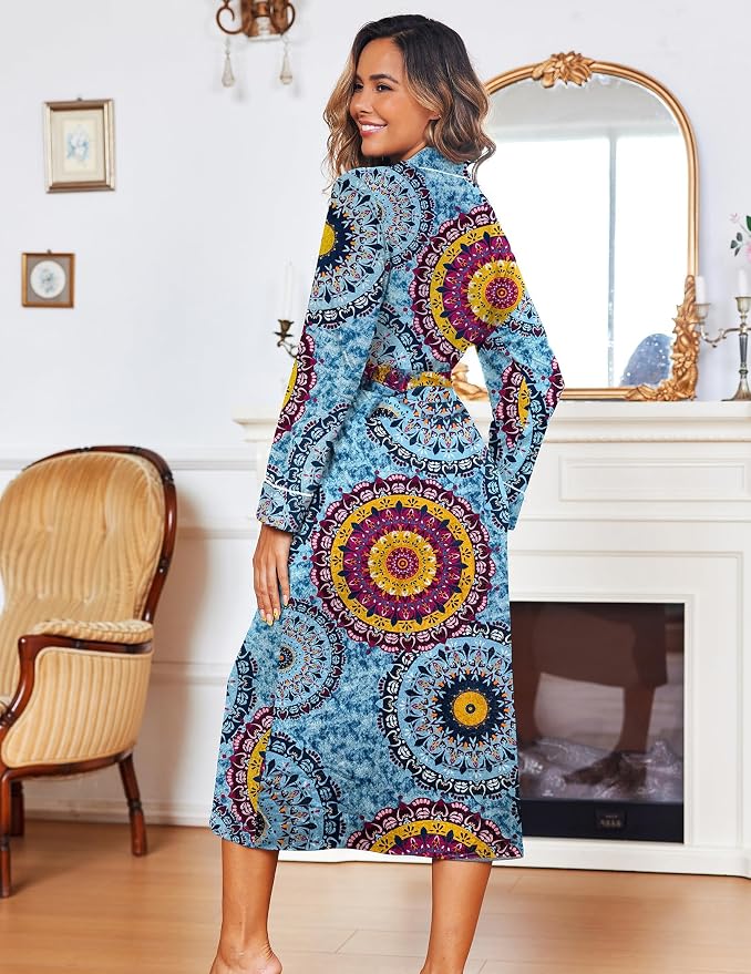 Floral Mandala Blue