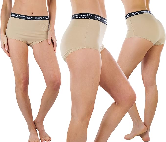 6 Pack: High Rise Rose Garden W/ Thick Waistband