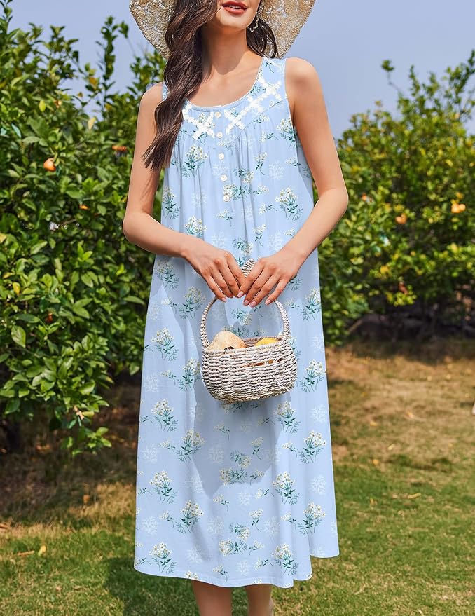 Blue Florals