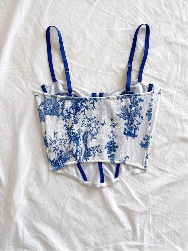 Blue and White