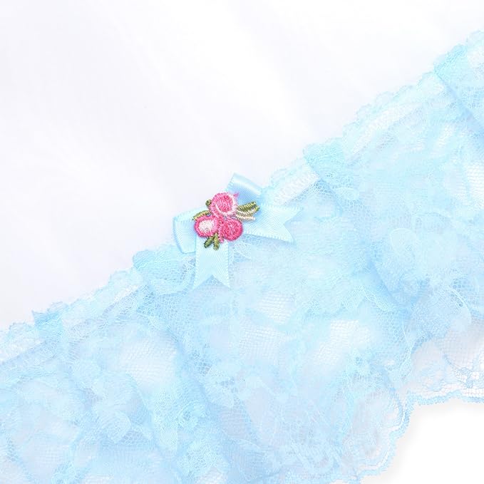 White - Baby Blue