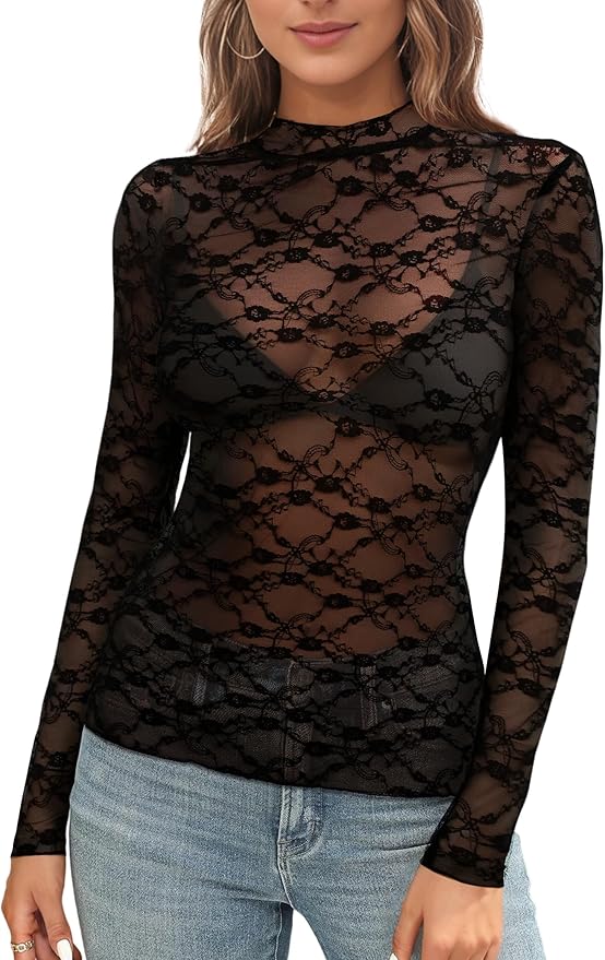 Black Frill Hem