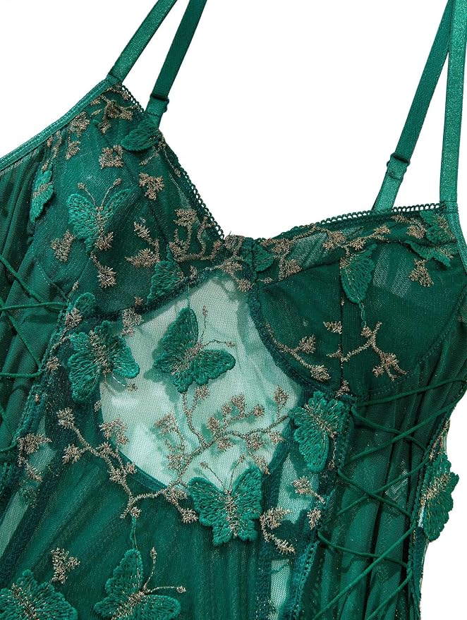 Butterfly Army Green