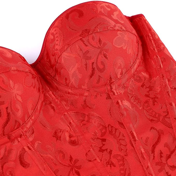Red Jacquard