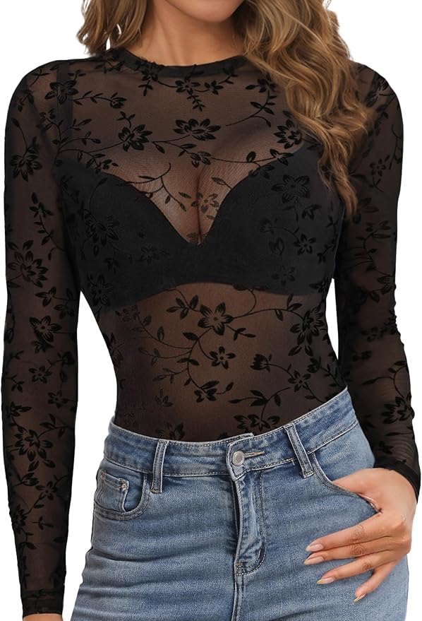 Black Flower Design