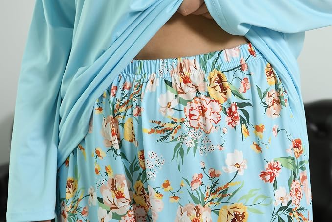 Blue/Pink Flowers