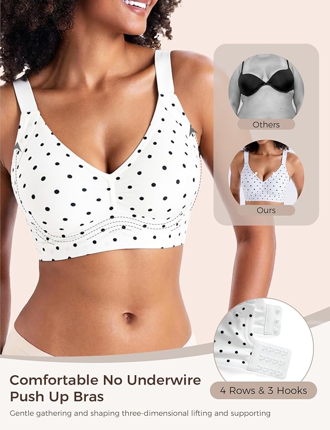 White Polka Dot