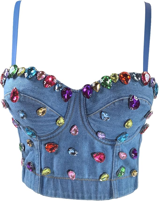 #1 Rhinestone Blue