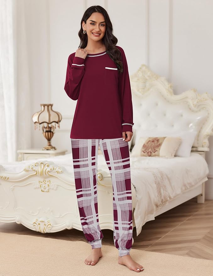 Wine Red Plaid