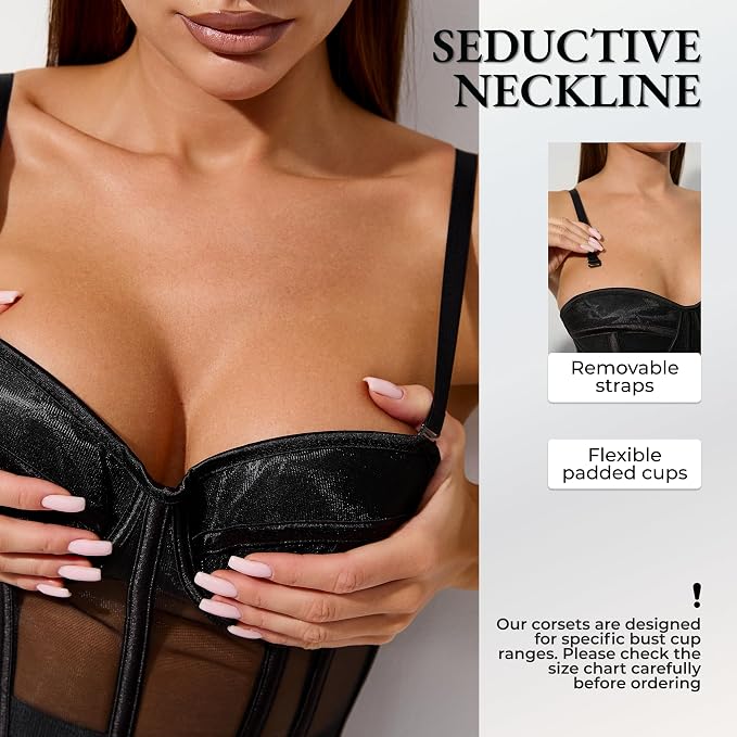 Black - Measure Your Body & Use the Size Chart!