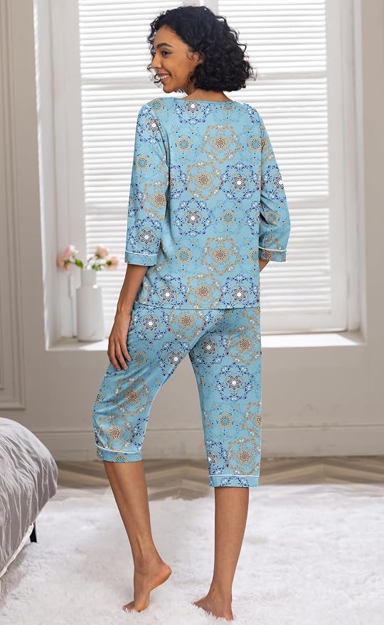 Fp-blue Mandala Print