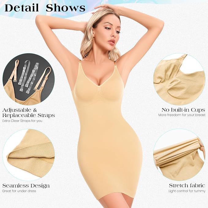 V-neck Beige
