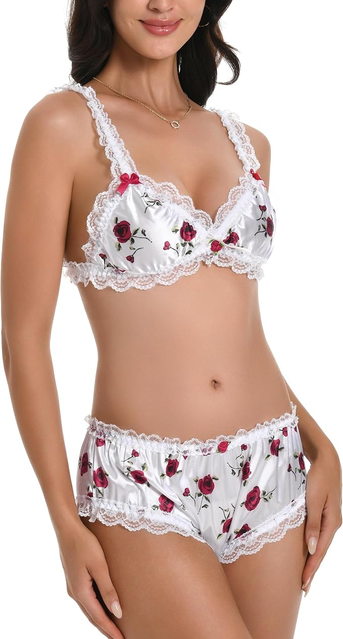 White - Red Roses
