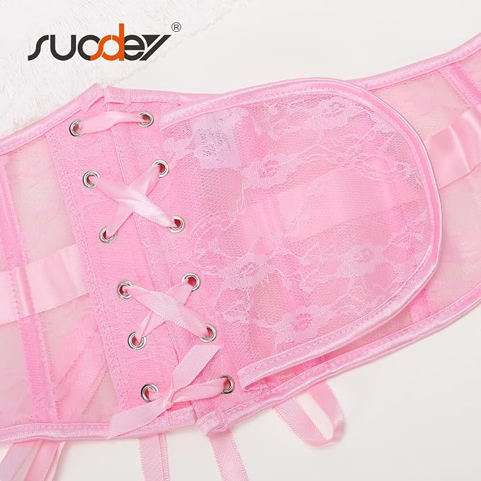 15-pink(transparent Lace)