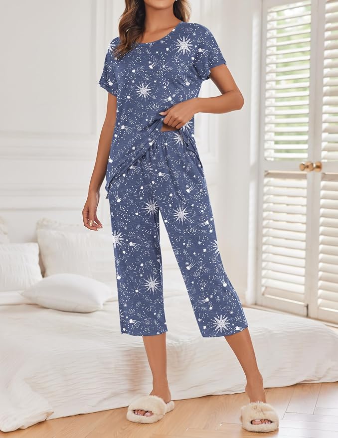 Stars Sky, Navy Blue
