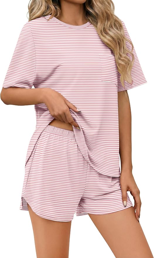 Pink and White Stripes