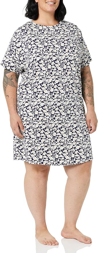 Navy Silhouette Floral