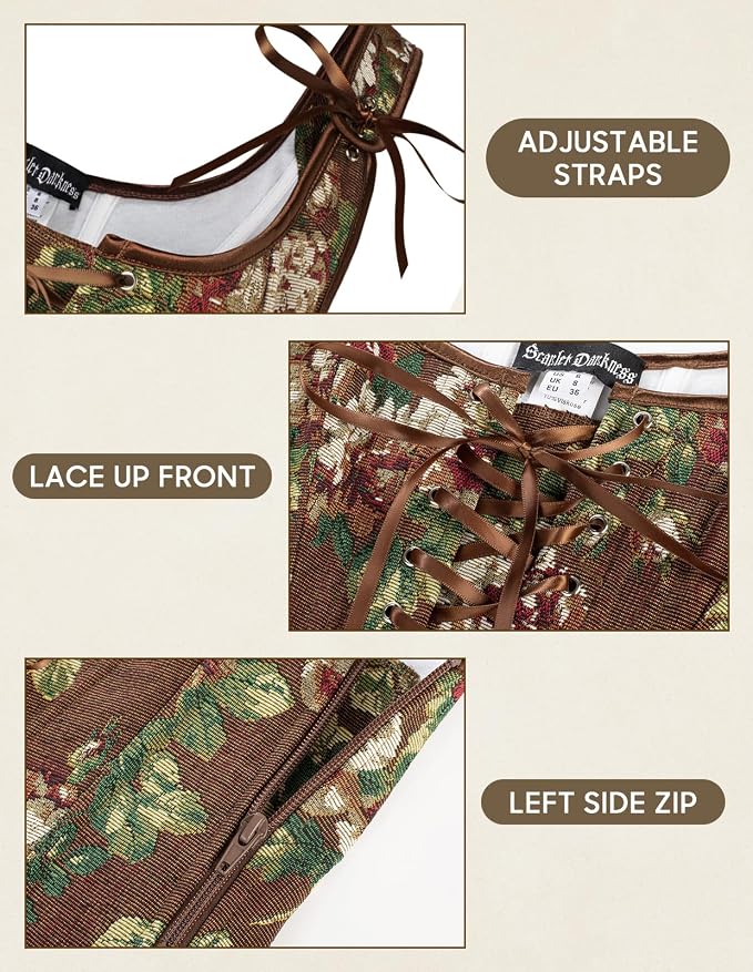 Brown Floral