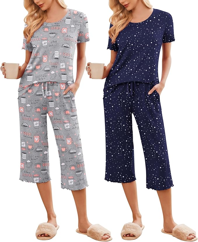 Coffee/Navy Star