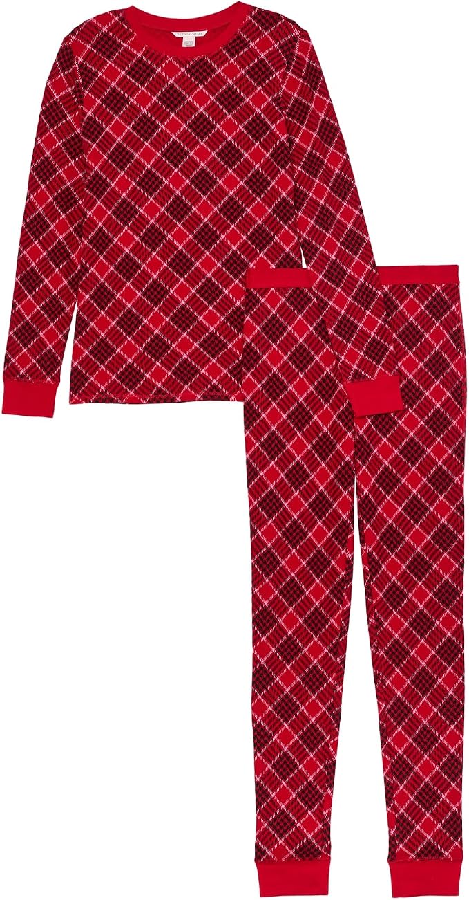 Lipstick Lovely Plaid
