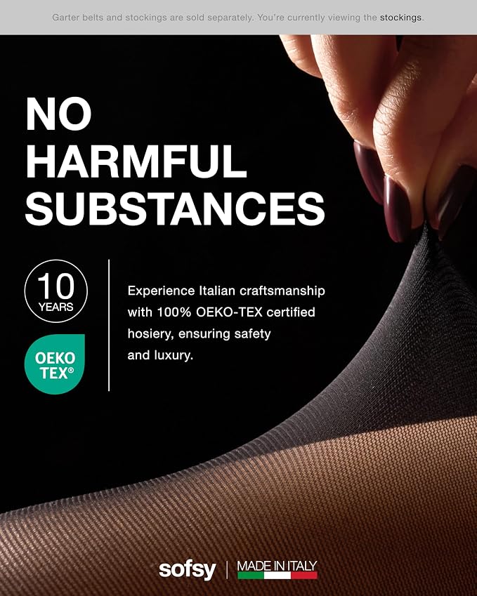 B01 | 1 Pair - Sheer Stockings | Black