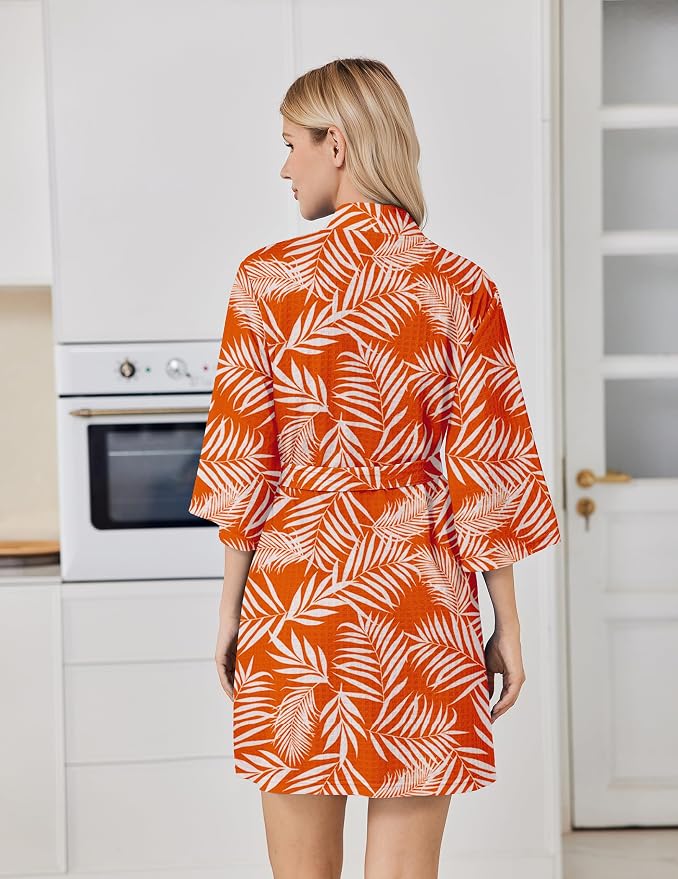 Orange-palm Leaf