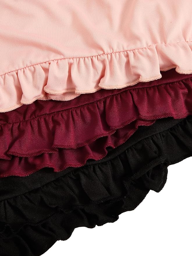 Burgundy and Black