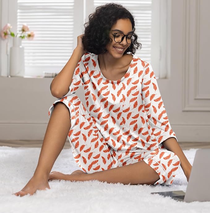 Fp-wh Orange Feather