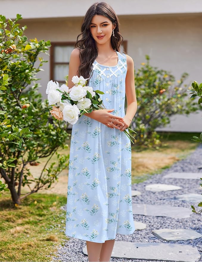 Blue Florals